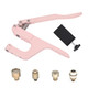 Press Studs Fixing Die Set with Pink ZYT Table Top Plier